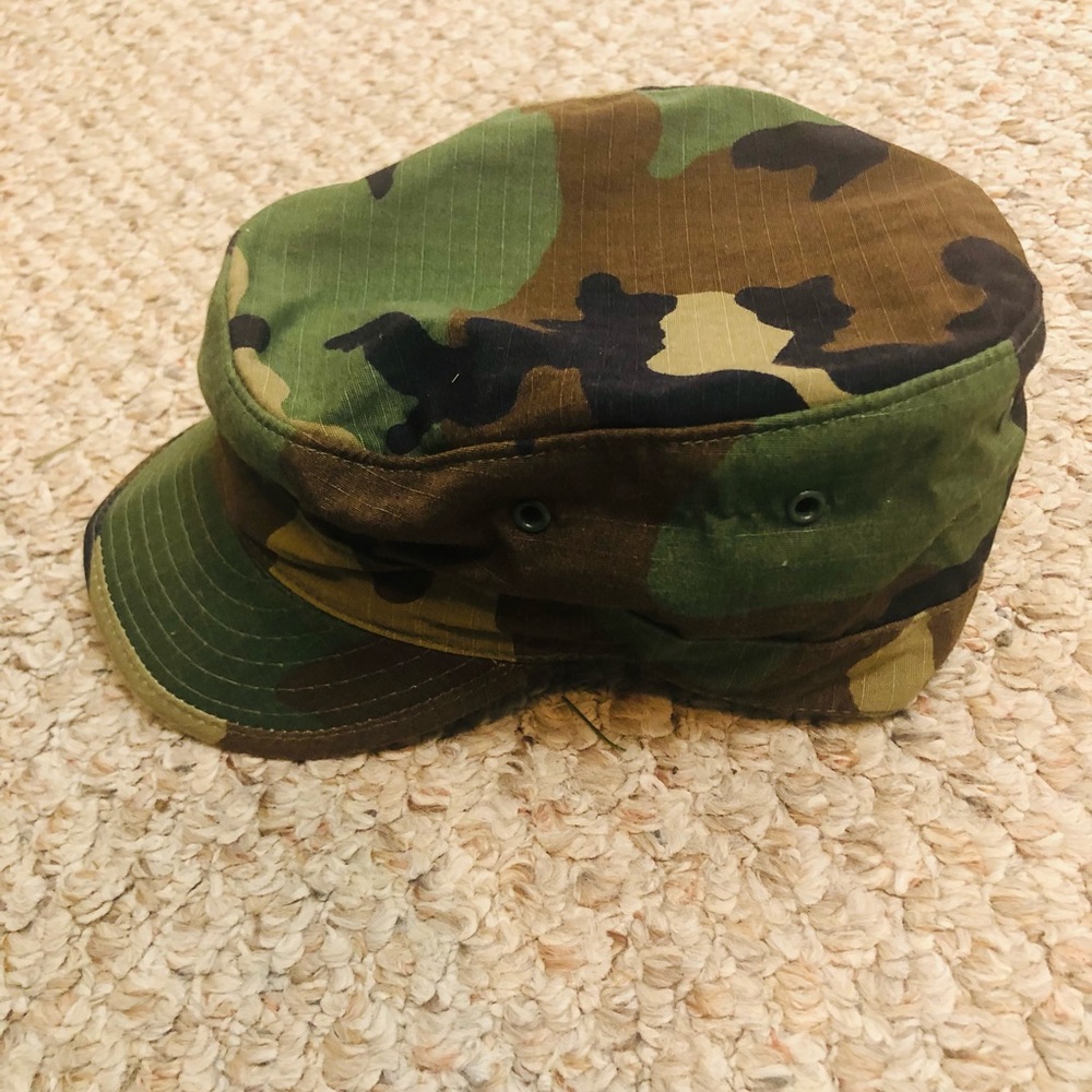 USAF Camouflage hat, size 7 1/4